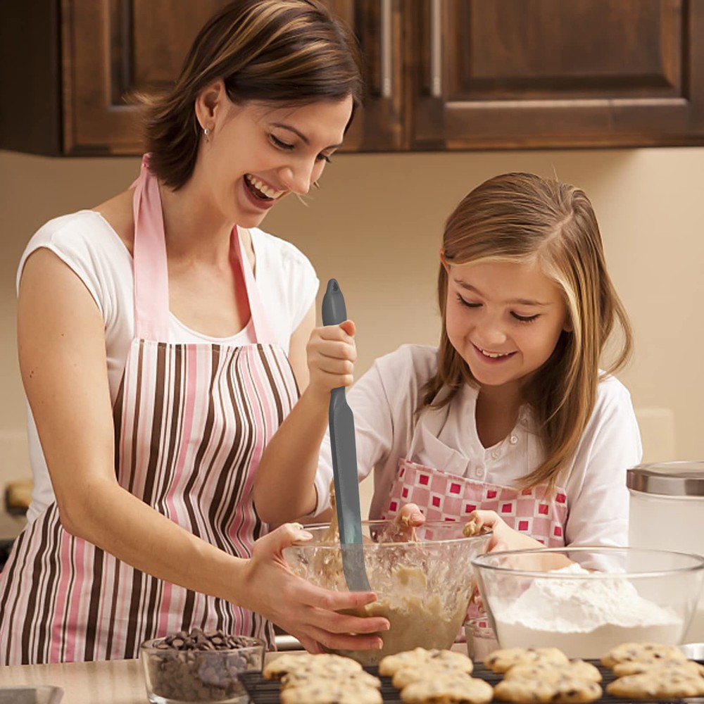 Silicone Blender Spatula, Slim Blade Scraper Accessory Designed for Vitamix
