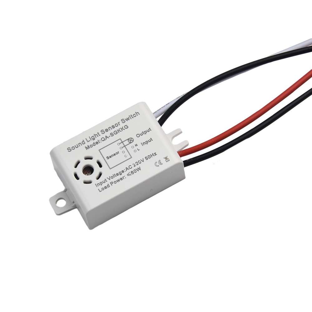 1 Pc Sound Voice Sensor Switch Indoor Automatic Voice Control Sensor Switch