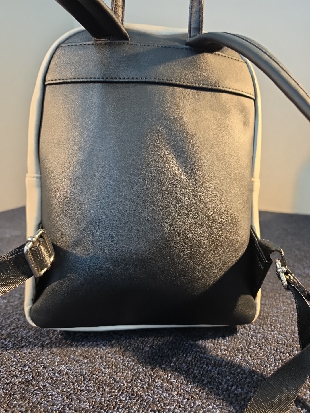 Disney Loungefly Embroidered Mickey Mouse Running White Mini Backpack