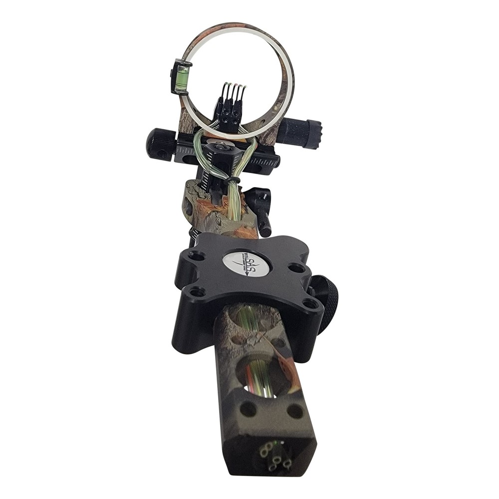 Essence 019" Bow Sight with Micro Adjust Detachable Bracket with LED Sight Li...