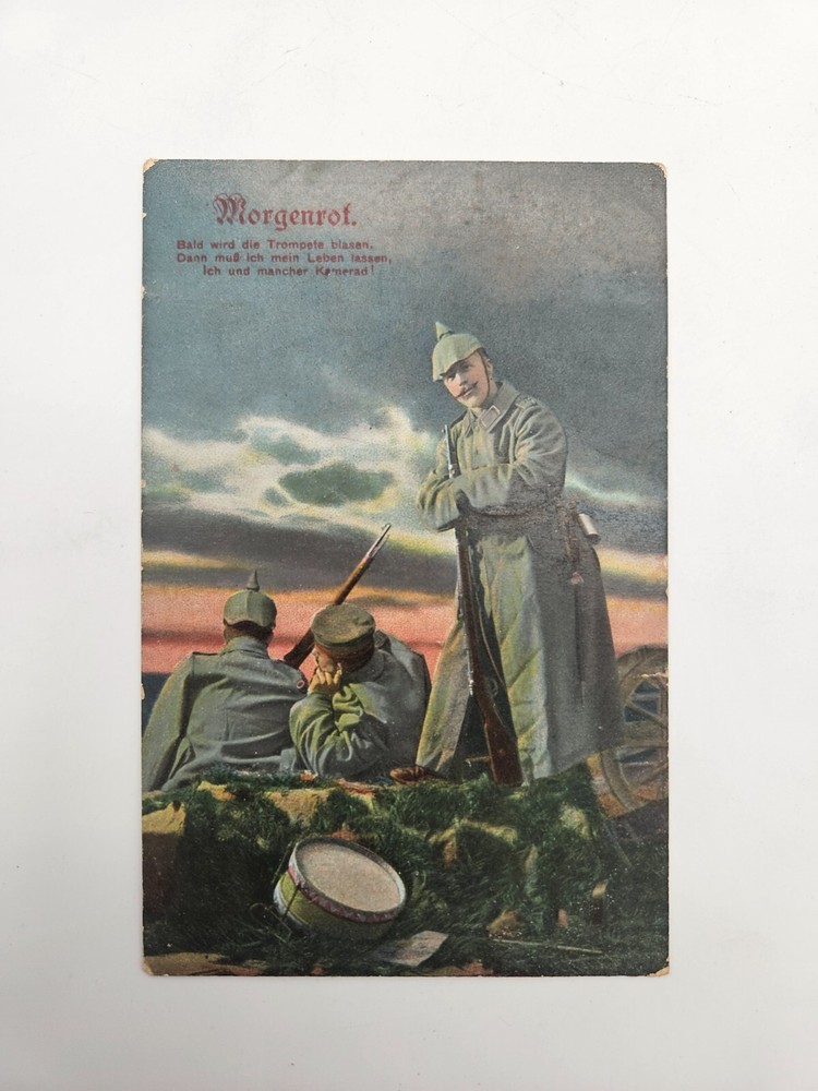 HA1975: Postcard, Sunrise Red