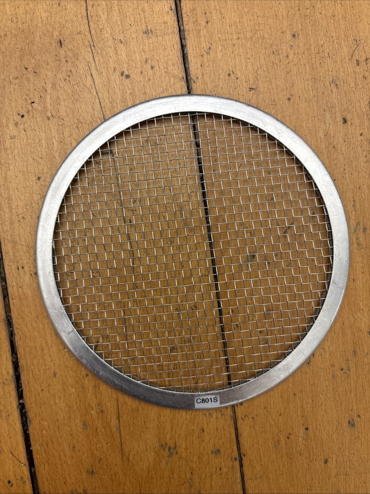 C801S 4” Full Stainless Steel Wire Diffusion Scrim 4 6/8” Outer Diameter