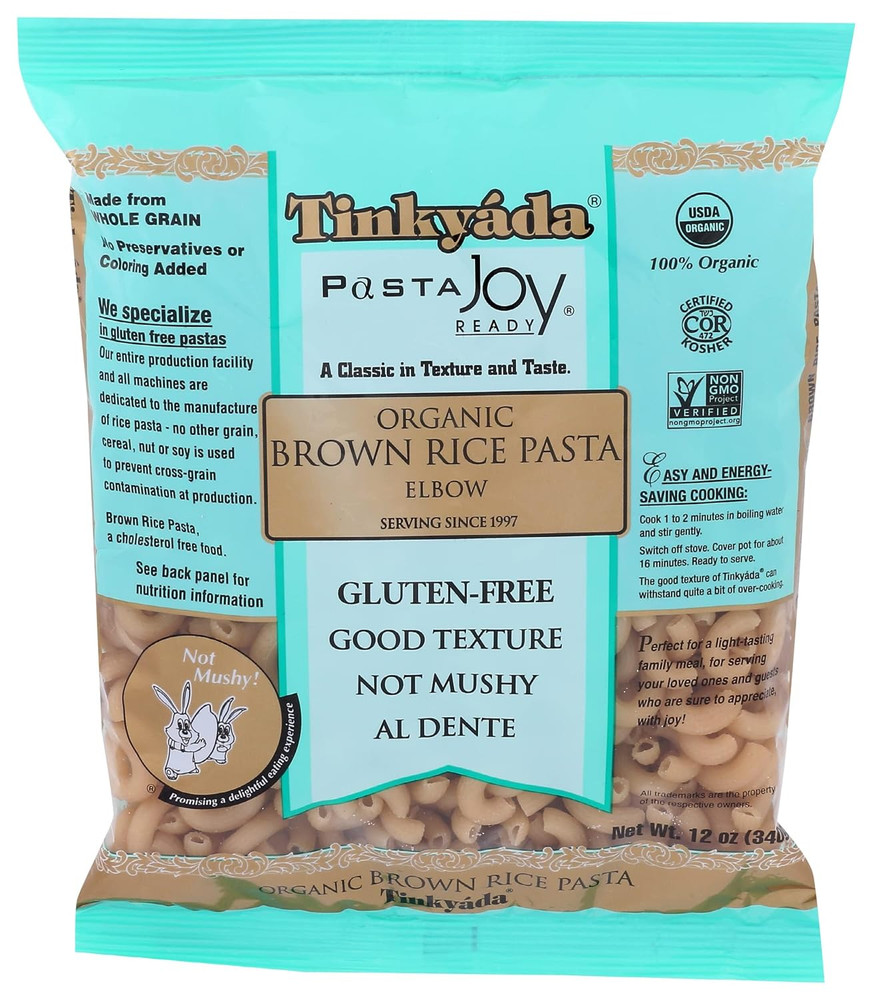 Organic Brown Rice Elbows, 12 OZ