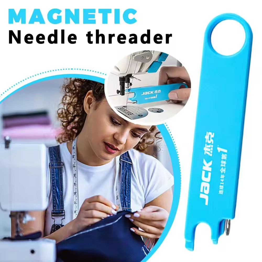 Portable Needle Threader Tool, Automatic Sewing Aid, Quick Thread Feature