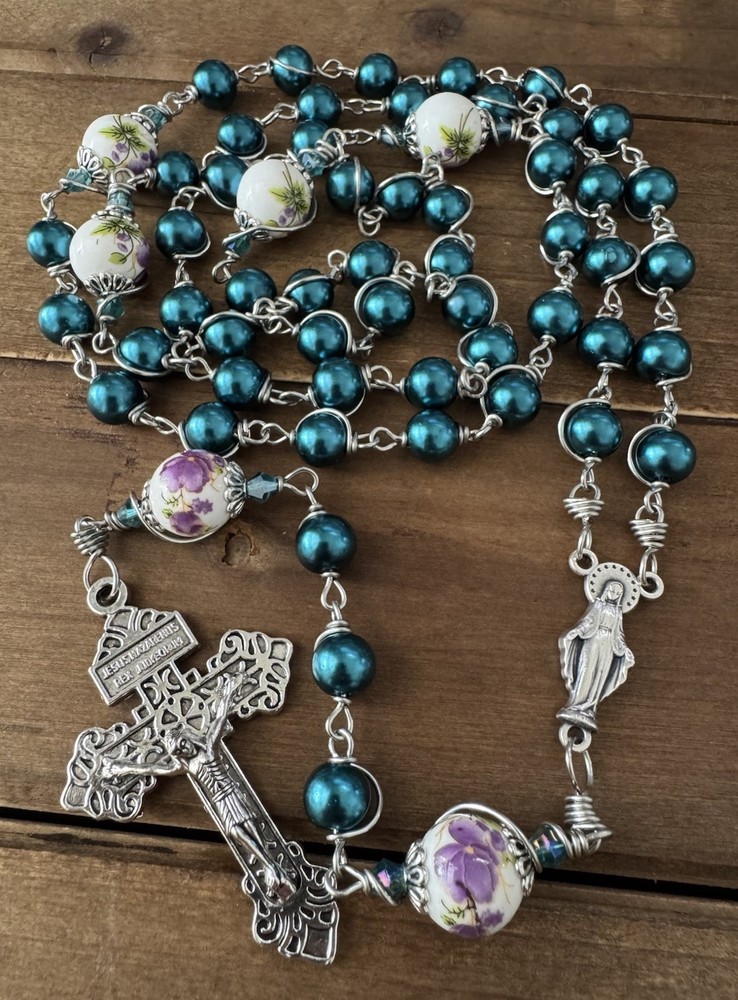 Unbreakable Rosary, Miraculous Catholic Rosary -Handmade