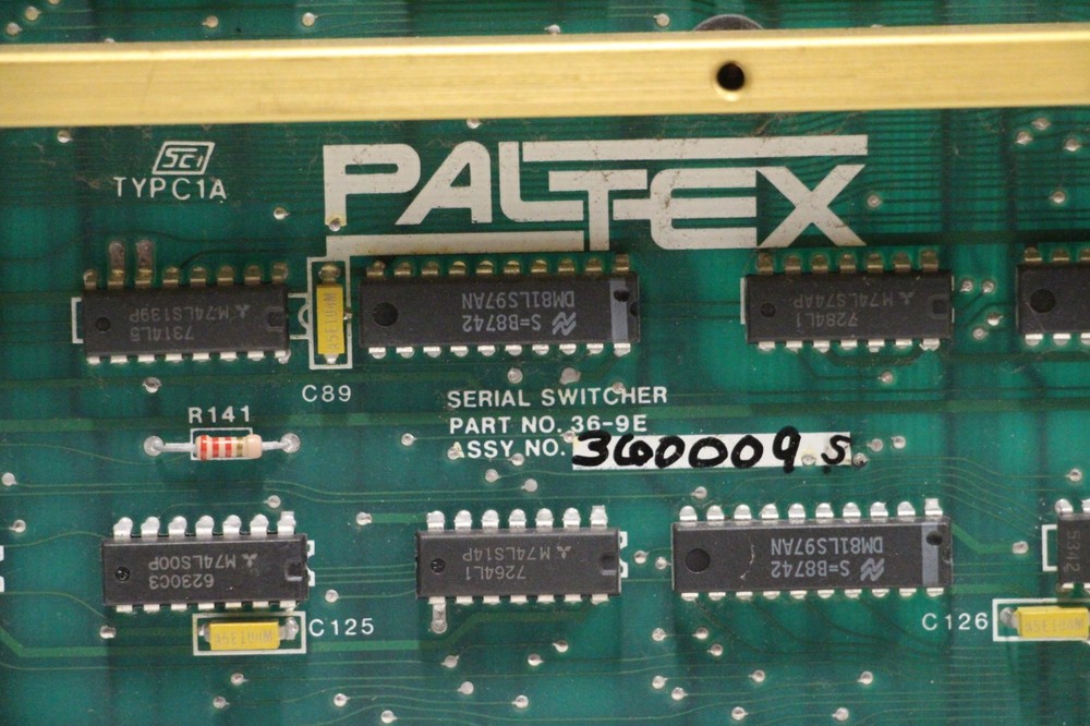 Abner Paltex 36-9e 3600095 Serial Switch Board Module Card For Video Editing