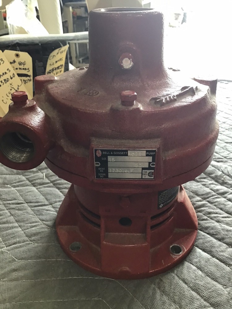 Bell & Gossett Circulating Pump Size 15 B 21