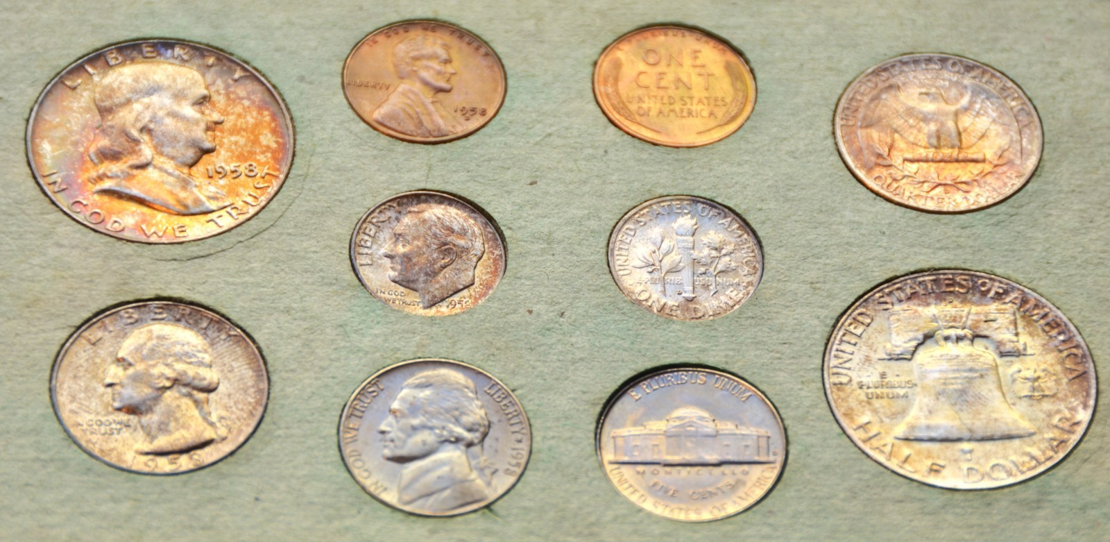 1958 Philadelphia & Denver Double Mint Sets