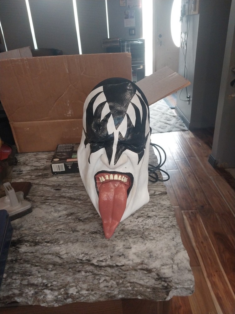 KISS GENE SIMMONS RUBBER MASK