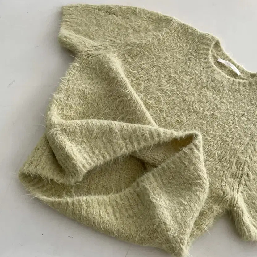 Chunitoori Puppy Volume Knit Lemon Mint