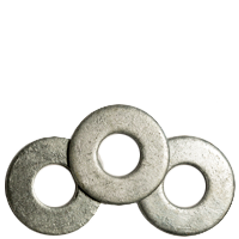 USS Flat Washer, 5/8", Low Carbon, Galvanized HDG (20 pack)