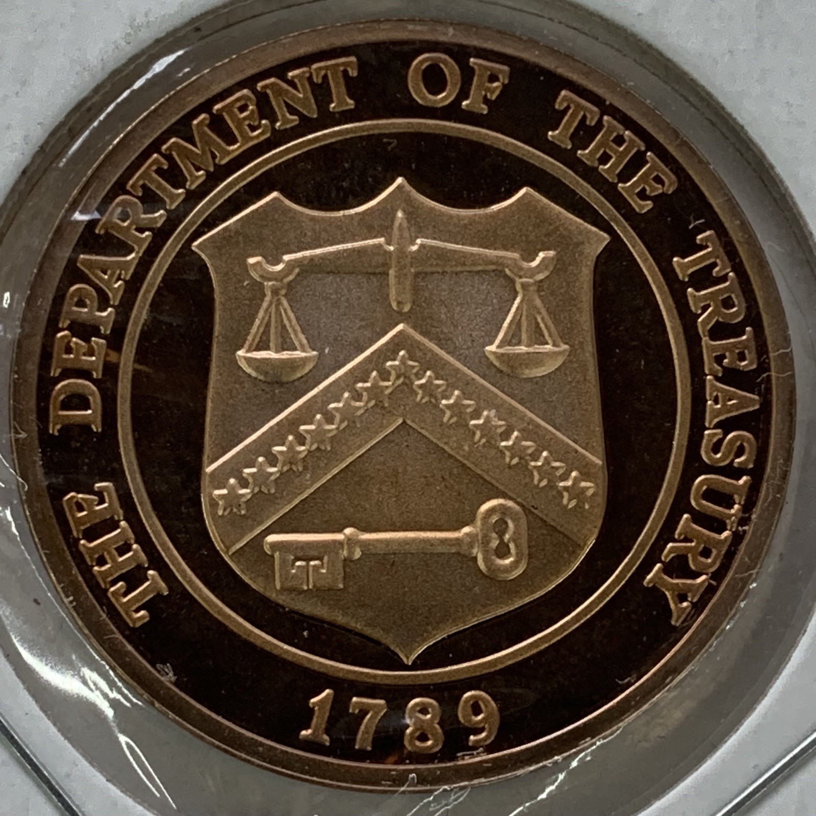 USA, United States Proof Set U.S. Treasury 1982 Bronze Medal 397143