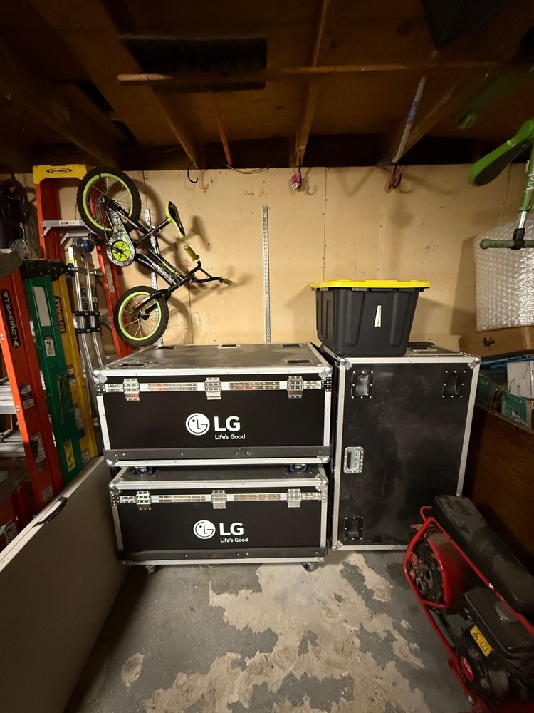 LG ATA Utility Road Case with Casters/Wheels