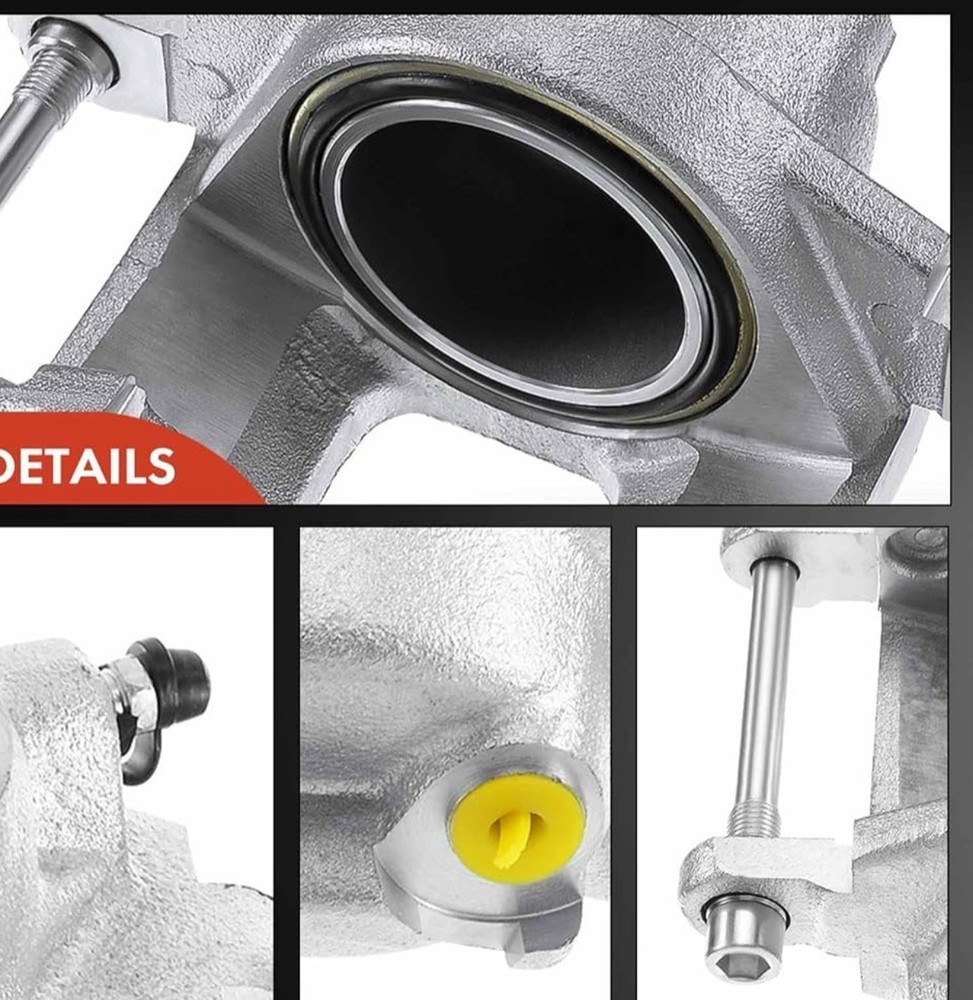 Disc Brake Caliper Assembly Without Bracket Compatible -Front Left Drivers Side