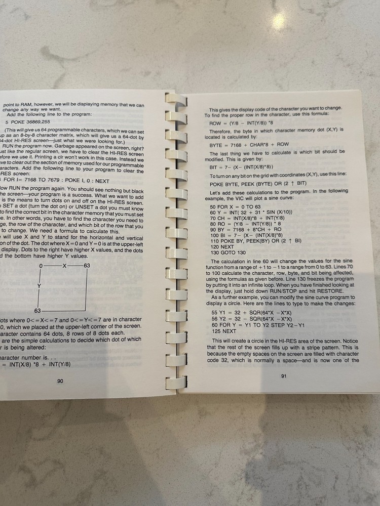 Commodore VIC-20 Programmer's Reference Guide Vintage Computer Book Manual