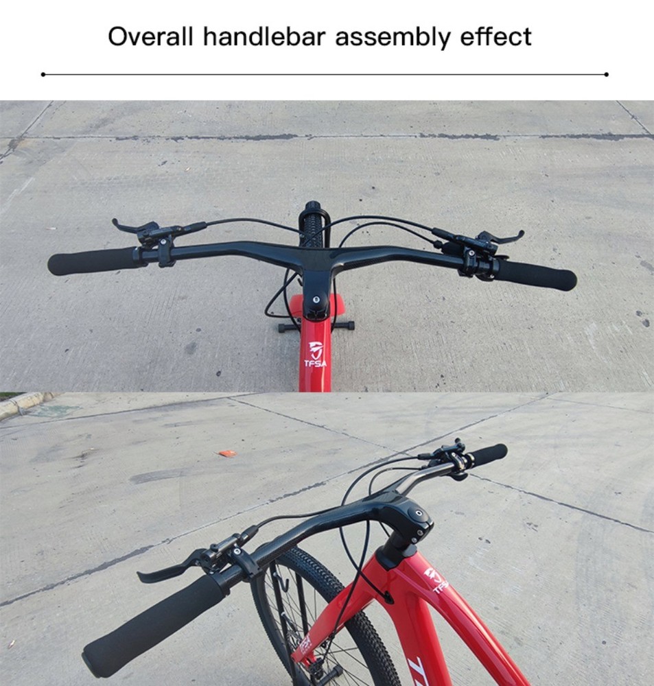 Carbon Mtb Riser Handlebar Swallow Type Integrated Handlebar Glossy or Matt
