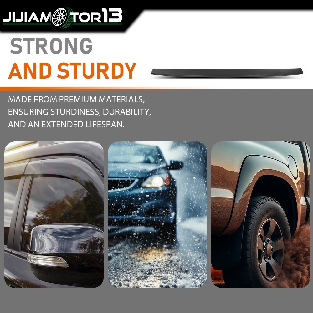 Molding Cap Protector Cover Trim Fits 14-19 GMC Sierra Chevy Silverado Tailgate