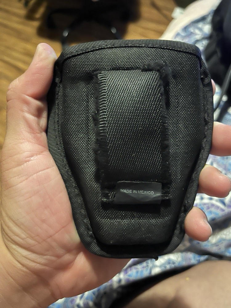 Nylon Duty Handcuff Pouch Open Top Belt Loop For Security