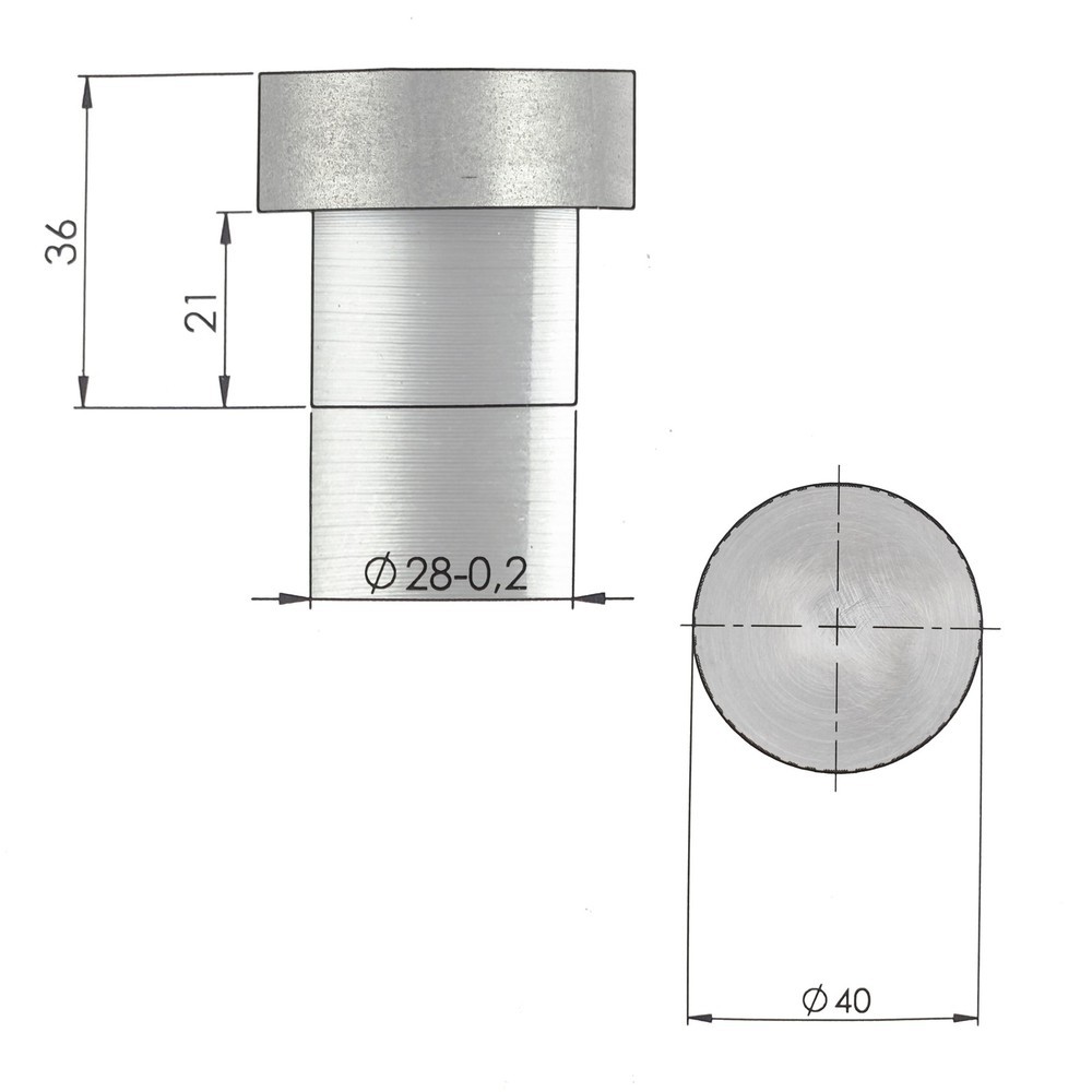 Welding table stud clamping bolt 28 mm hole table socket bolt clamping aid