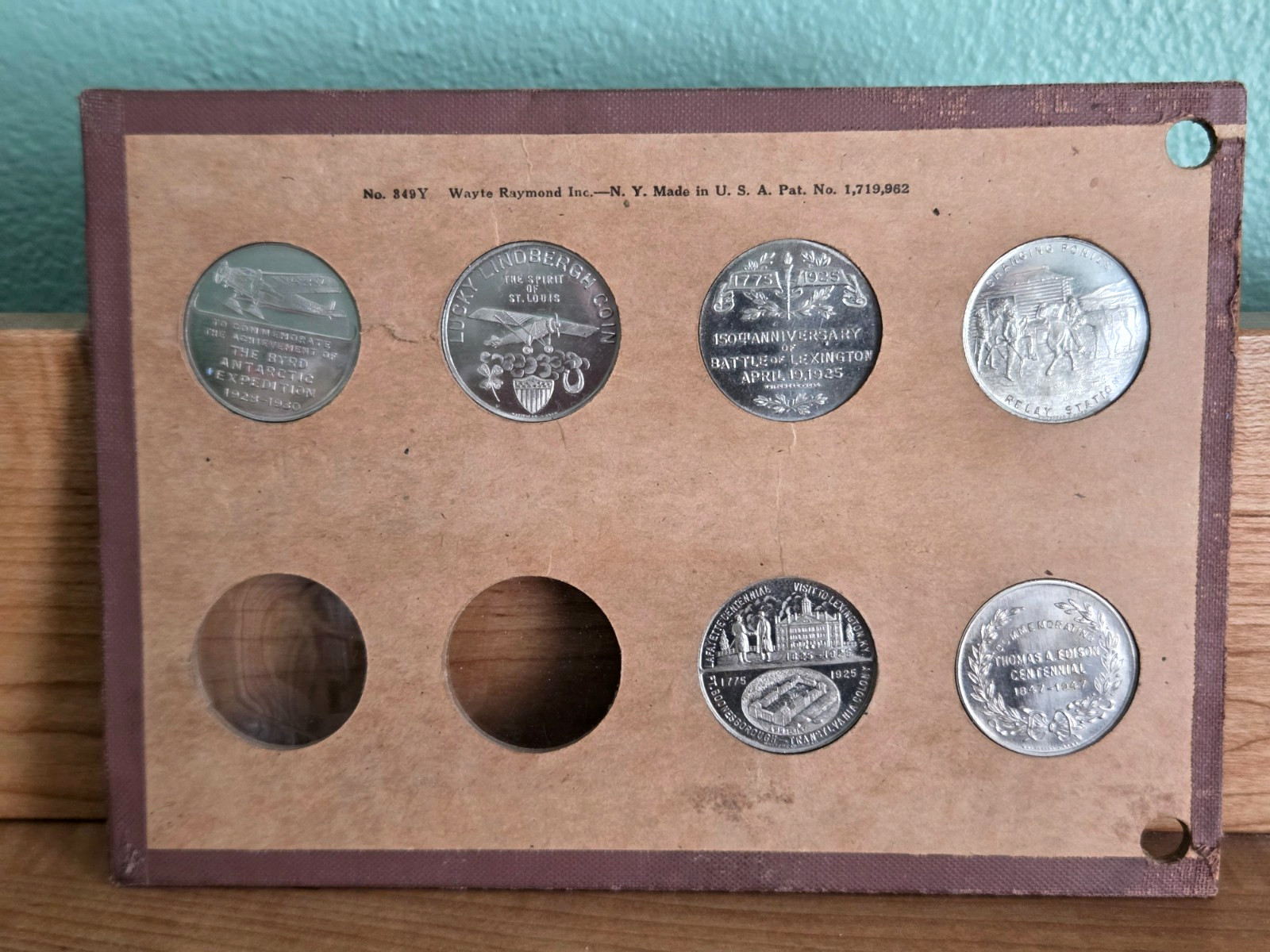 1947 C. Smith So called half dollars collection 6 of 8 coins