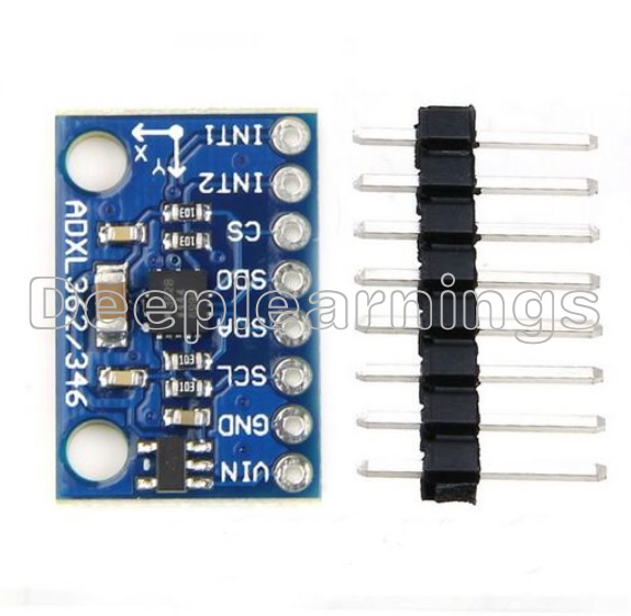 ADXL362 3-Axis Digital Accelerometer Accel Sensor Module SPI for Arduino