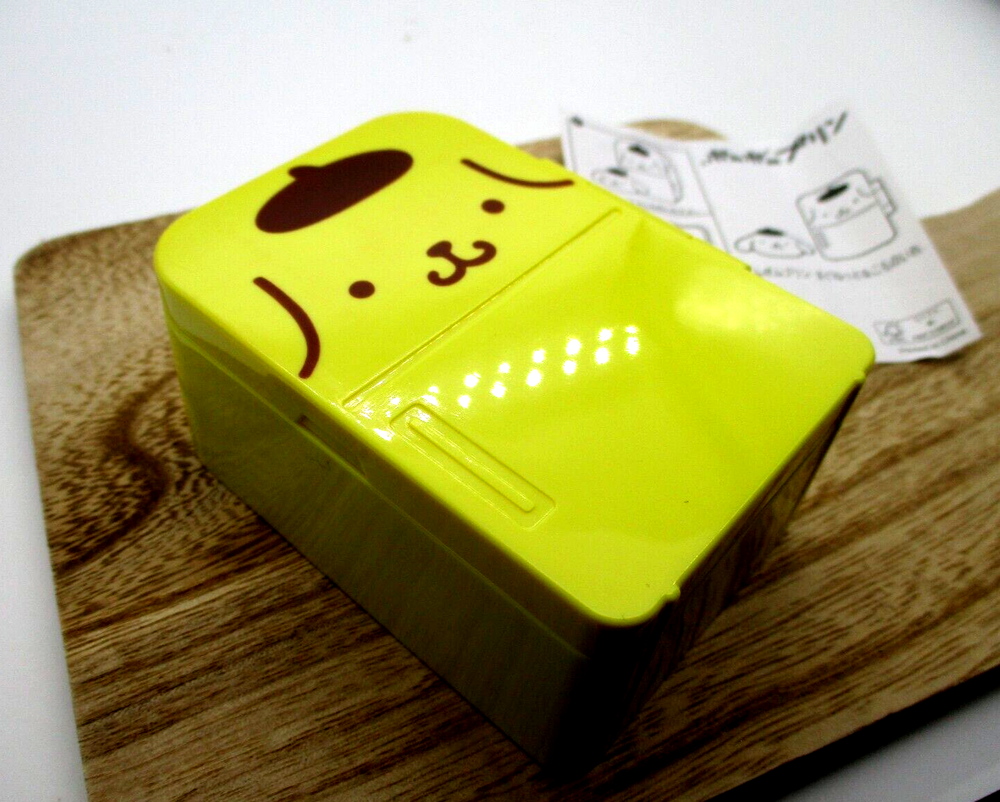 Sanrio Pompompurin mini case Small container wih magnet mac happy set