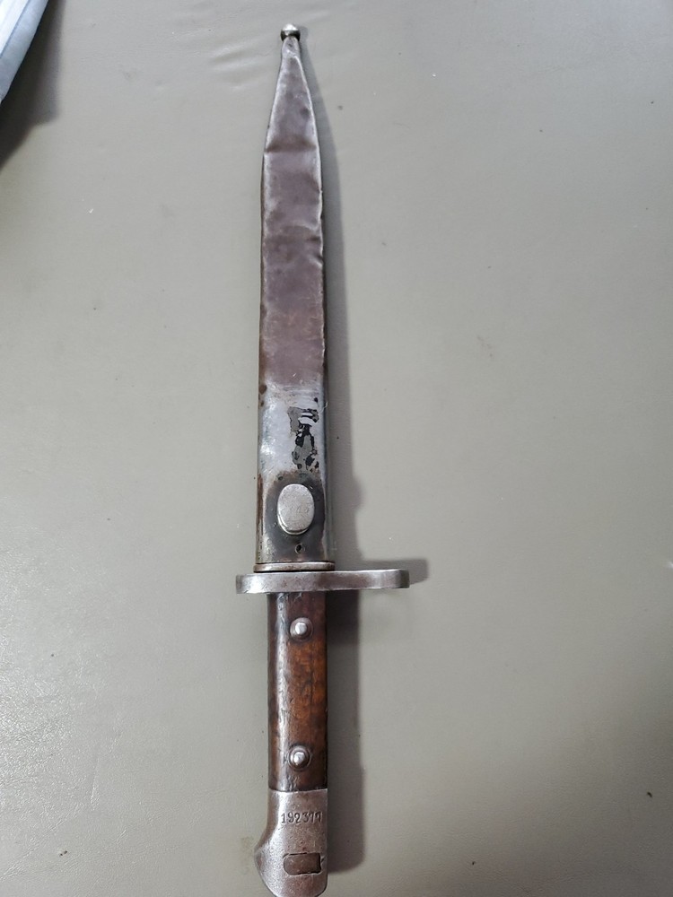 REAL Turkish Mauser Bayonet & Scabbard