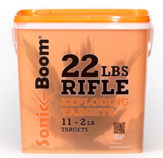 Sonic Boom Exploding Rifle Targets 2 lb 11-Pack SBT0211P