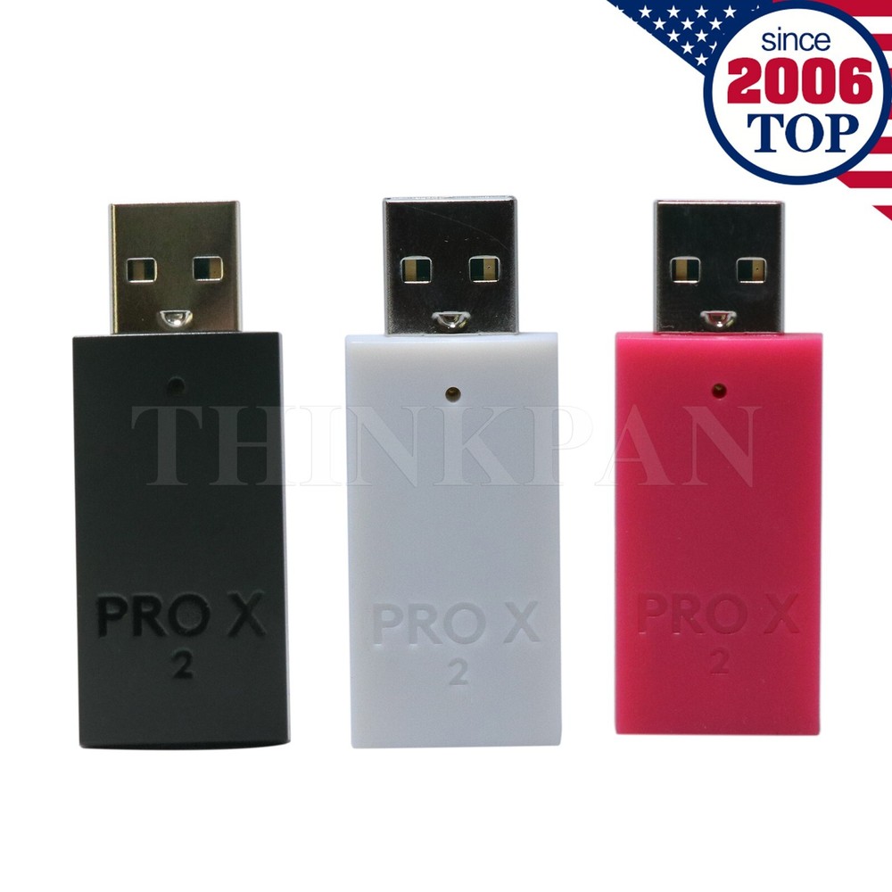 Headphone USB Dongle Adapter Receiver Replacement for Logitech G pro X 2 Headset