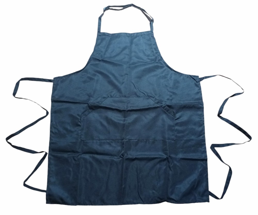 Boharers Adjustable Chef Bib Cooking Apron 2 Pockets Water-Drop Resistant BLACK