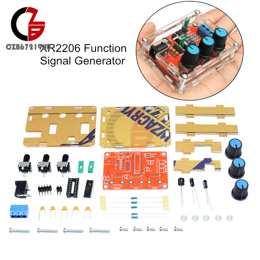 XR2206 1HZ-1MHZ Function Signal Generator Module Sine Triangle Square Wave