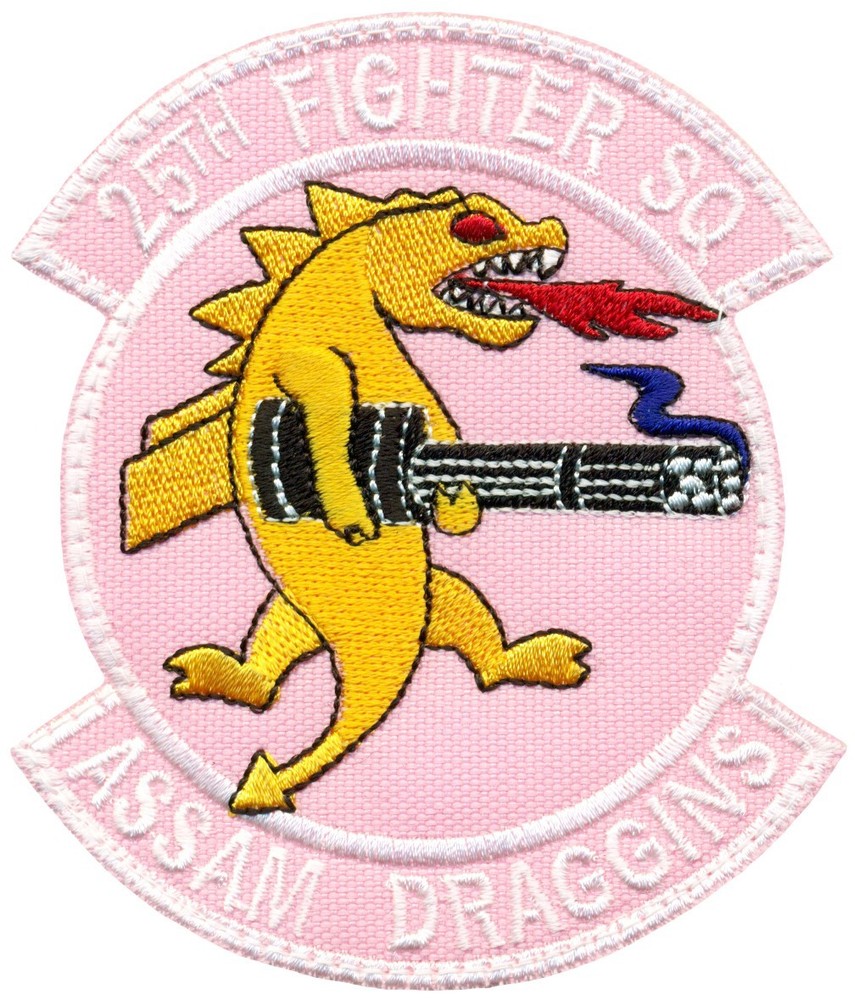 USAF 25th FIGHTER SQUADRON – PINK PATCH