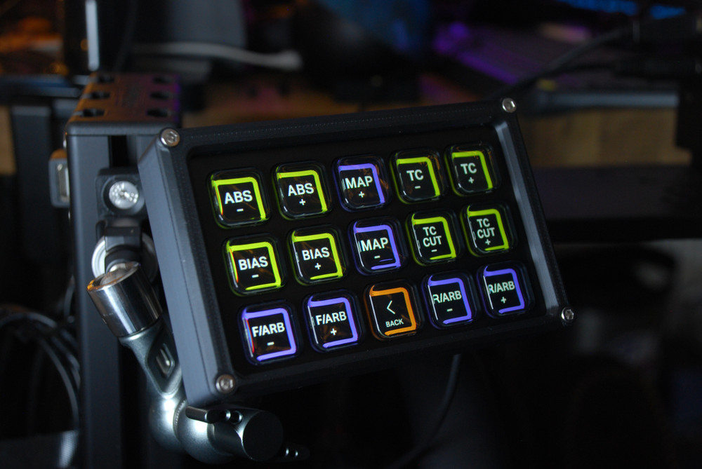 Mounting Case for Stream Deck 15 Key Module - 1/4" ARRI, Profile Mount