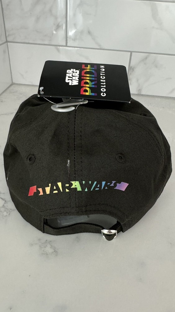 Baseball Hat. Star Wars Pride Hat. Black Baseball Cap.
