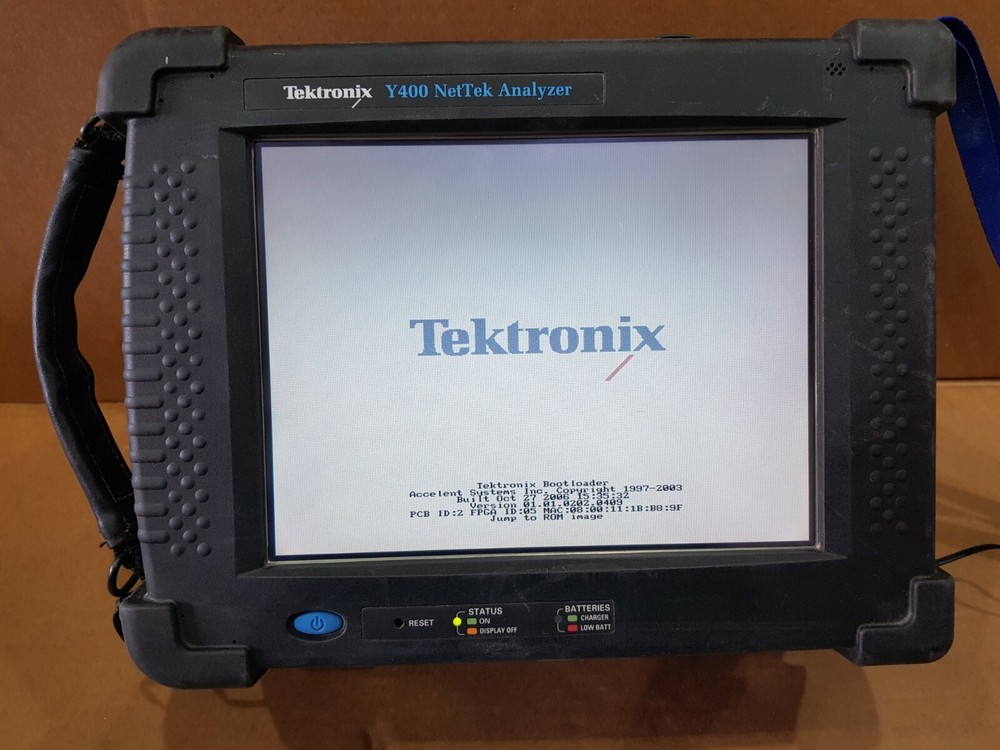 Tektronix Y400  NetTek Analyzer & Interference Analyzer w YBT250 YBA250