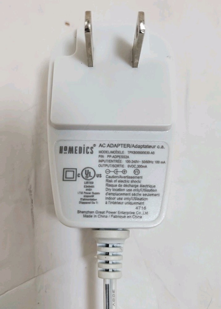 Homedics Sound Spa Portable Machine 6 Modes Timer Function Cord & Battery Tested