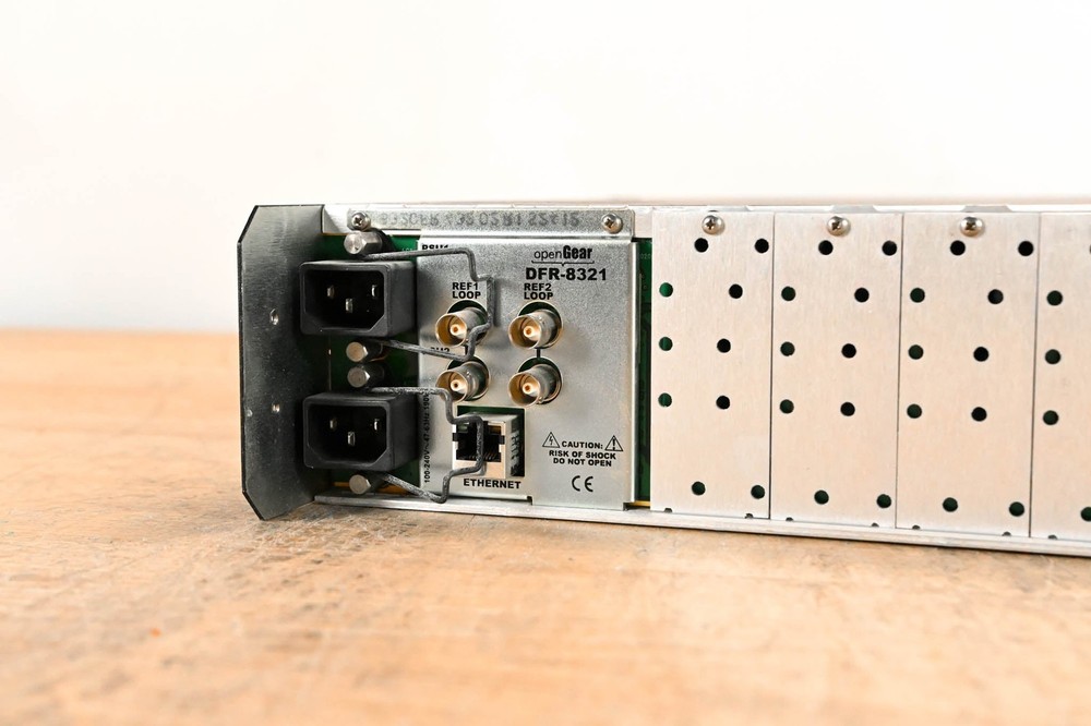 Blackmagic Design DFR-8321 OpenGear Module Frame CG01ULM