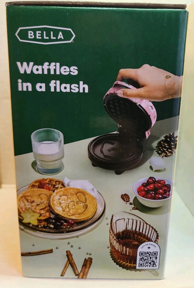 Bella Mini Dog Waffle Maker-New!