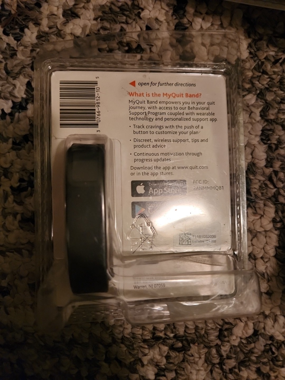 2 GSK My Quit Band Quit Smoking Smartwatch