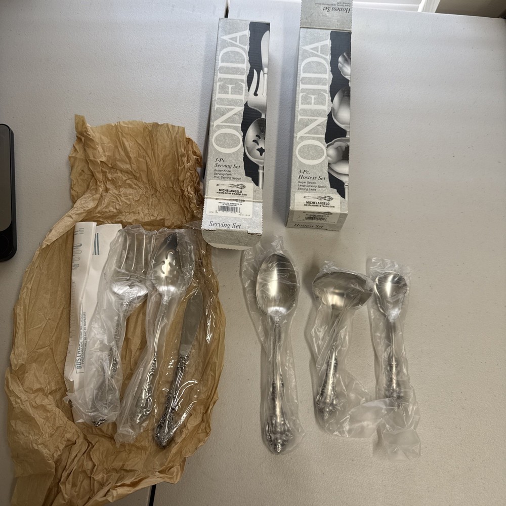 Oneida Serving Set And Hostess Set