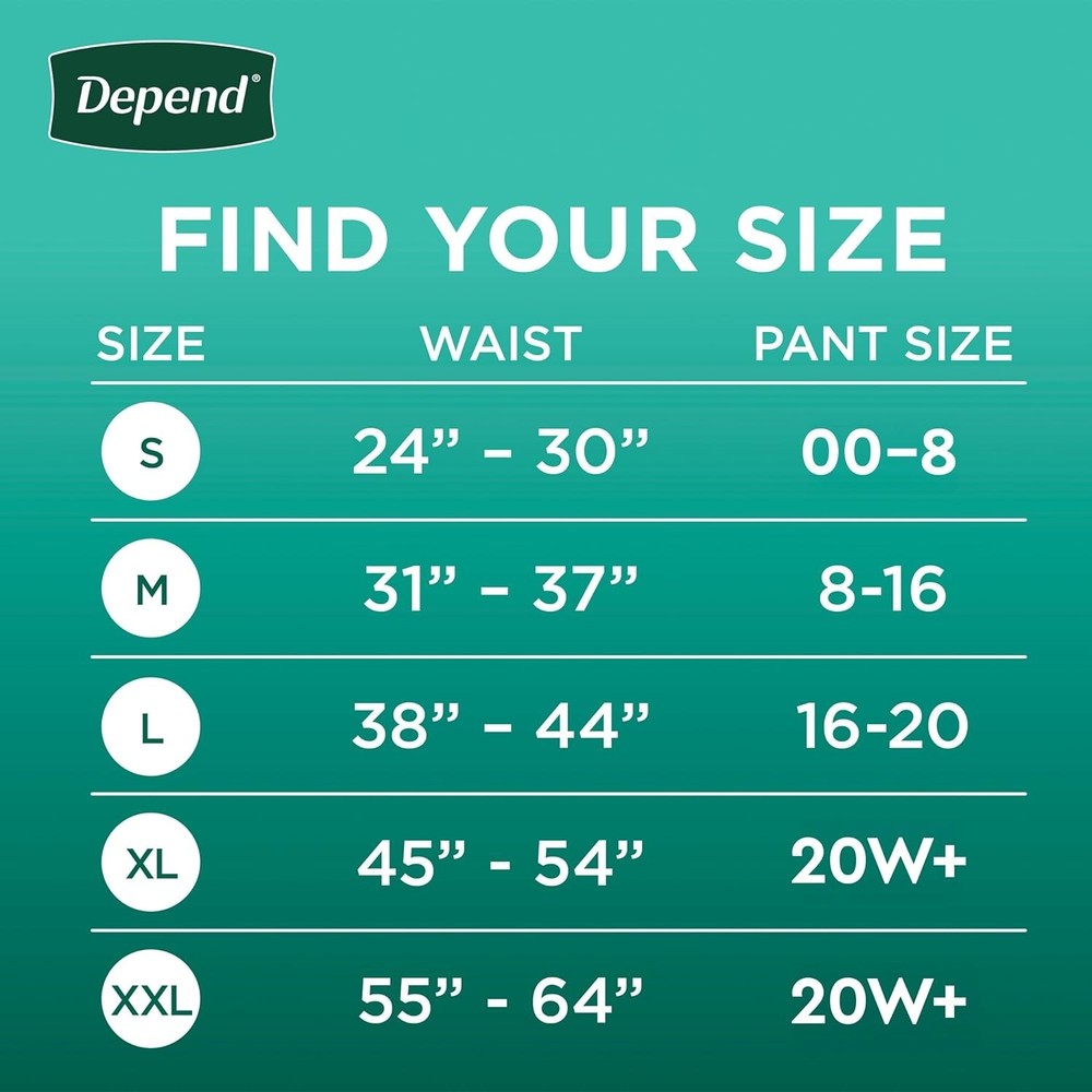 Depend Fresh Protection Maximum Absorbency Diapers - Extra-Large Blush 26 Count
