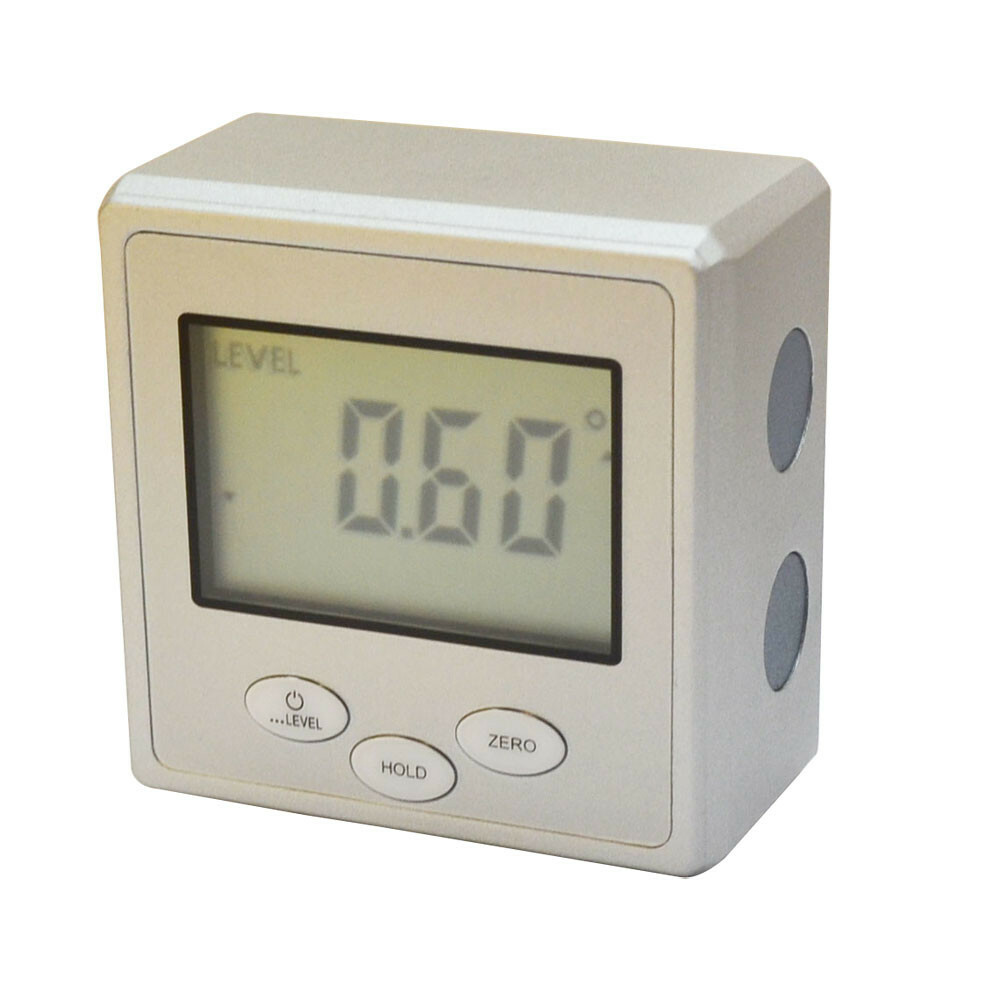 Digital Angle Cube Gage Electronic Gauge Level Protractor Magnetic