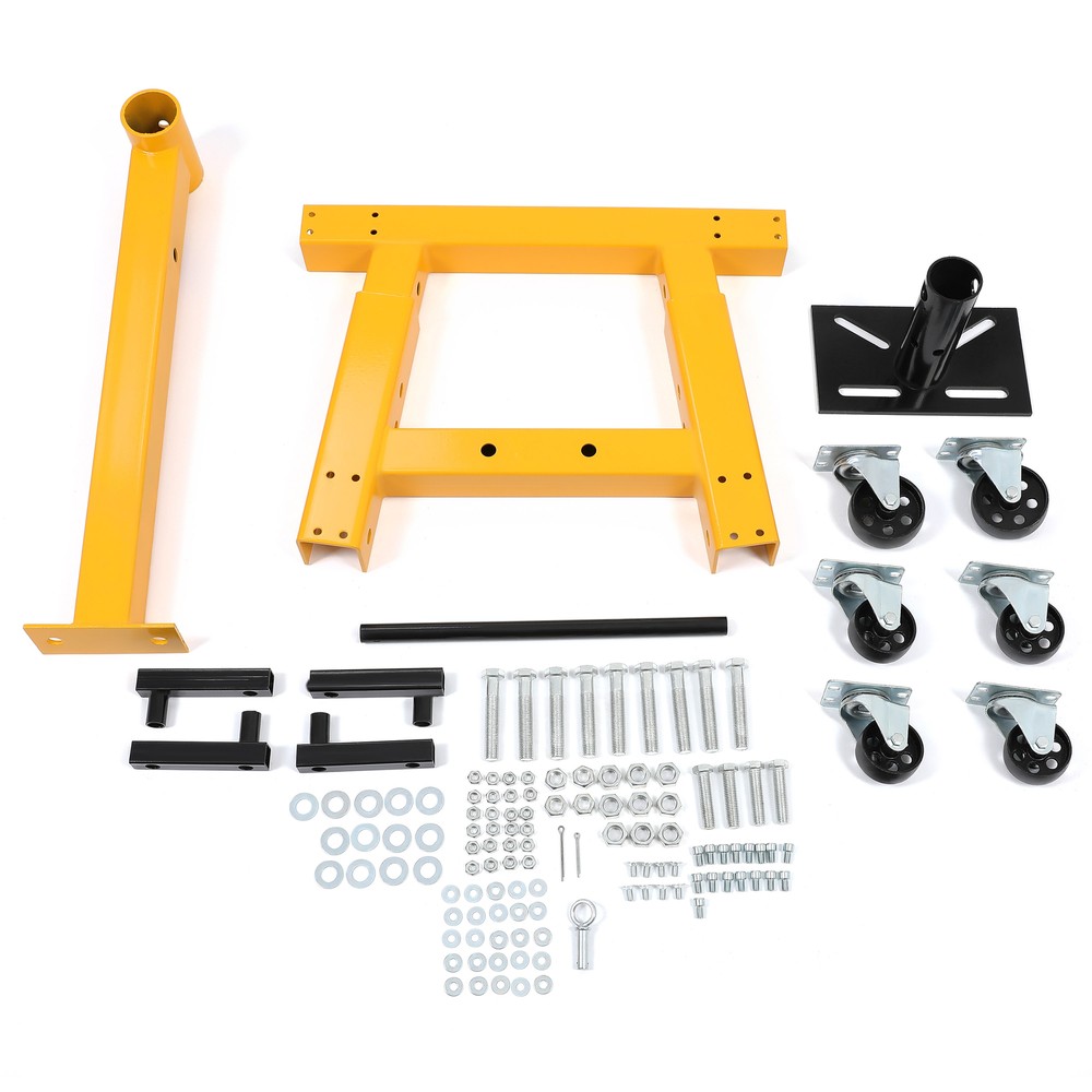 2000lb Steel Rotating Engine Stand with 360 Degree Rotating Head & Folding Frame