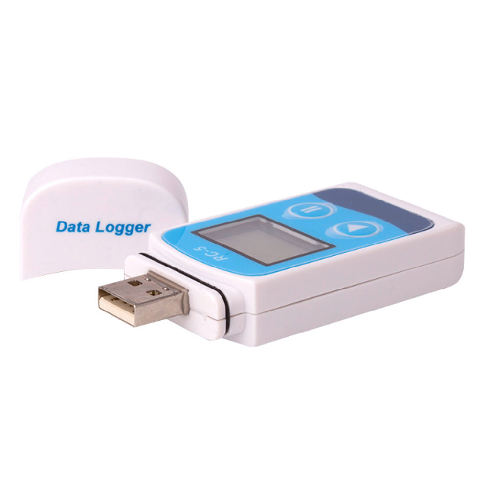 Portable Temperature Logger Humidity Logger Data Quickly Generate PDF Reports