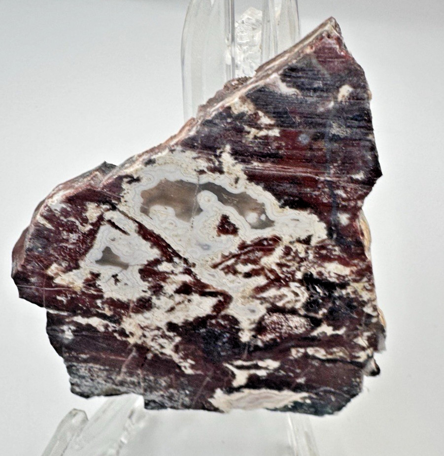Apple Valley Agate Slab - 4 X 3" Natural Lapidary - Moroccan Rough