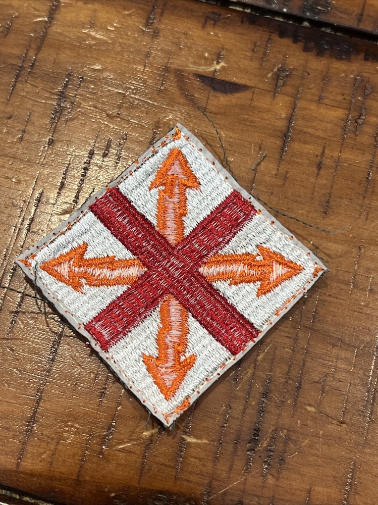 142nd Signal Brigade Patch Cut Edge