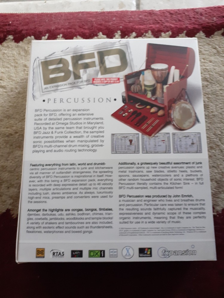 FX Pansion BFD Percussion