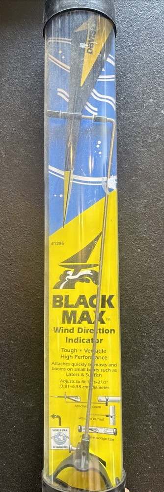 Davis Black Max Wind Direction Indicator  1295