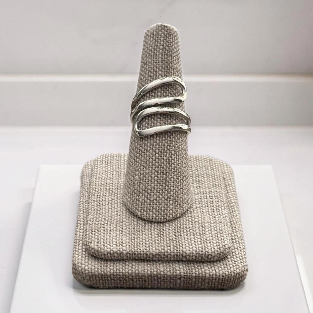 NWT 925 Sterling Silver Loop Ring Band! Sizes 7-9 available! NEW!