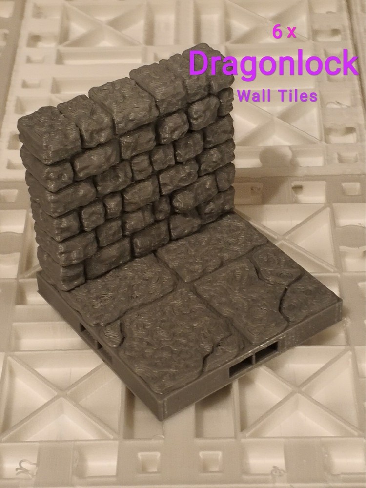 Dragonlock Dungeon Floor & Wall Tiles Dungeons & Dragons Warhammer